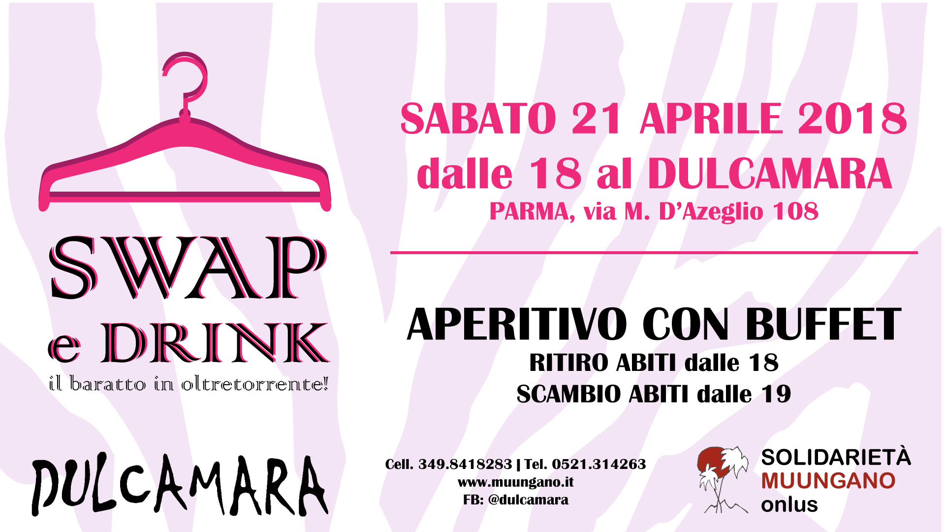 Swap e drink il baratto in oltretorrente. evento organizzato da Muungano e Dulcamara a Parma