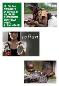 Mostra Coltan insanguinato di Solidarietà Muungano